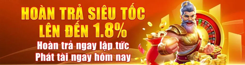 Hoàn trả cược nổ hũ Vin777